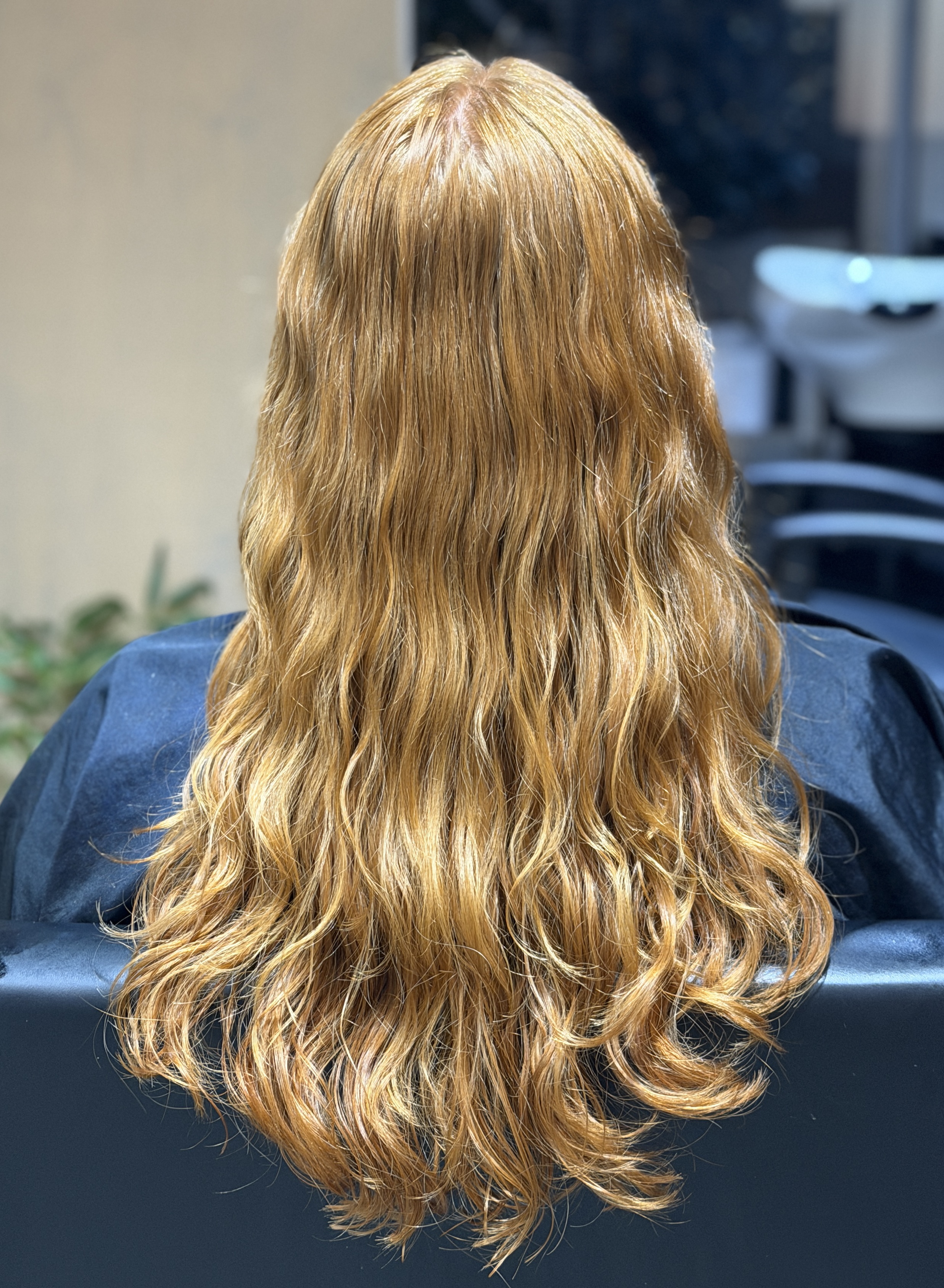 Curly Botox result: defined, frizz-free curls